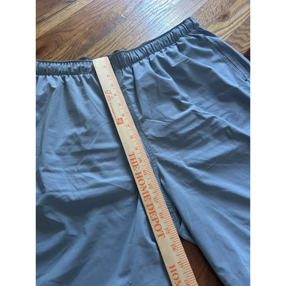 Free Fly Mens Breeze Performance Shorts Blue Size XXL Unlined Training Stretch